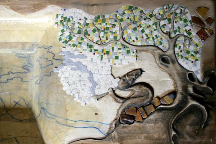 Unique Mosaic Sink I Designed And Made By Myself Unique Mosaic Sink I Designed And Made By Myself