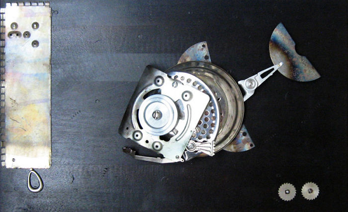 Lithuanian Artist Creates Cute Animal Sculptures From Scrap Metal