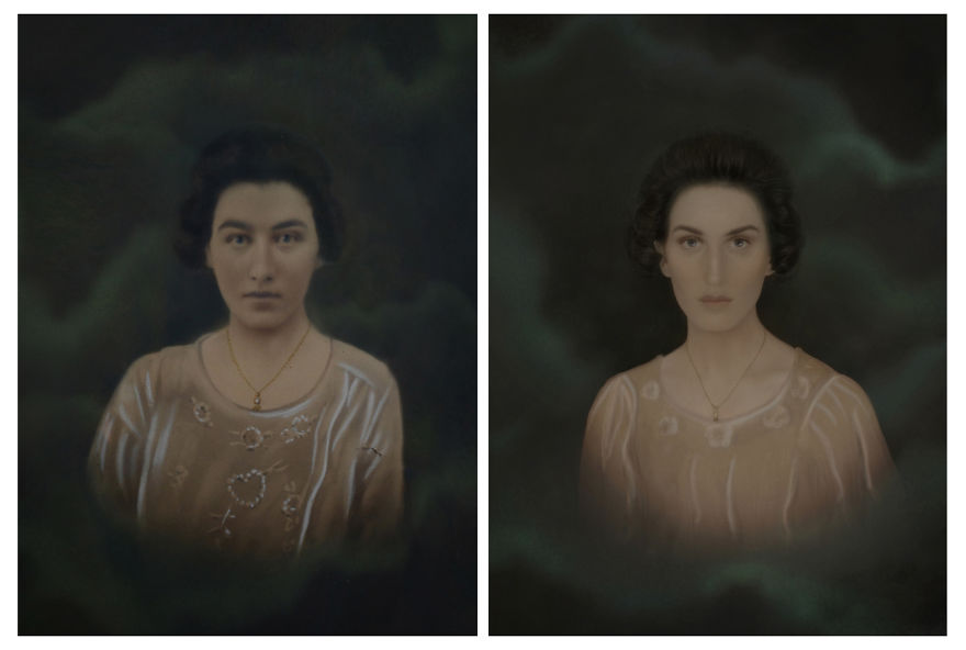 Time Traveling: I've Recreated The Old Photos Of My Ancestors Going Back 200 Years Time Traveling: I've Recreated The Old Photos Of My Ancestors Going Back 200 Years