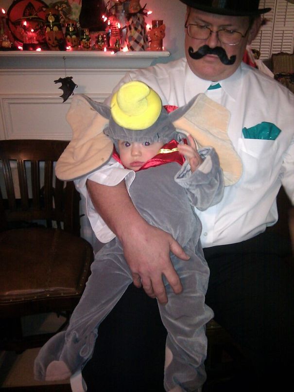 Dumbo And The Ring Master For A Disney Halloween Party.