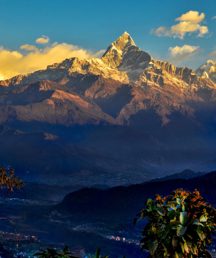 Mt. Machapuchre, Nepal (6993 m)
