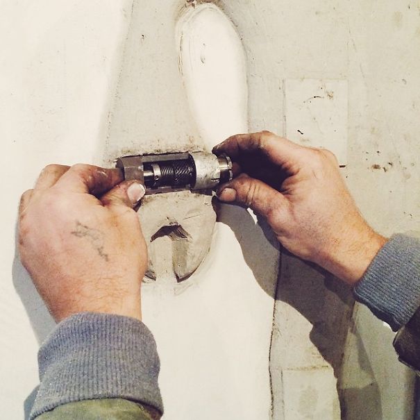 Upcycled Robot From Plaster Upcycled Robot From Plaster