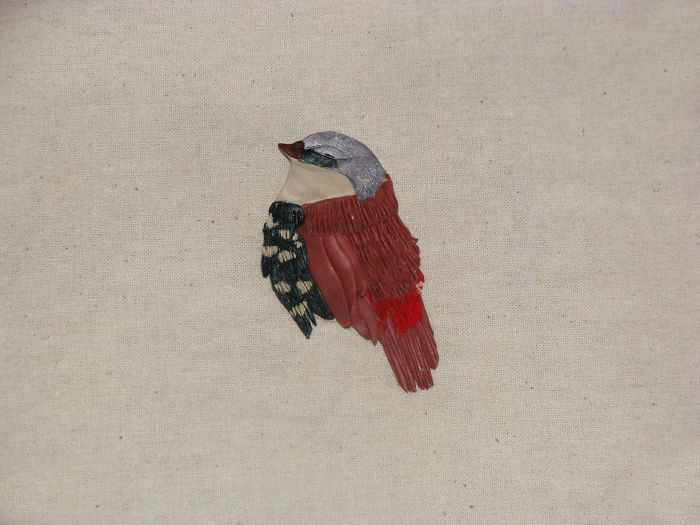 Birdie Brooch By Jellyfishhandmade