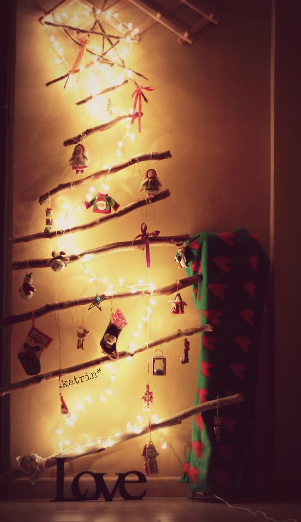 Diy.wooden.tree.love.xmas.