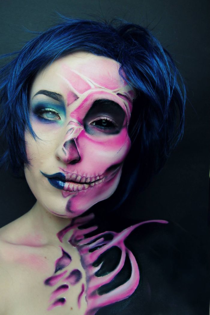 Extreme Make-Up Art Inspired By Dark Fantasy World Extreme Make-Up Art Inspired By Dark Fantasy World