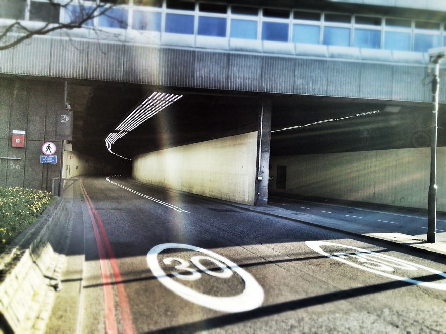 I Rode My Bike Through The Empty Streets On Christmas Day In London