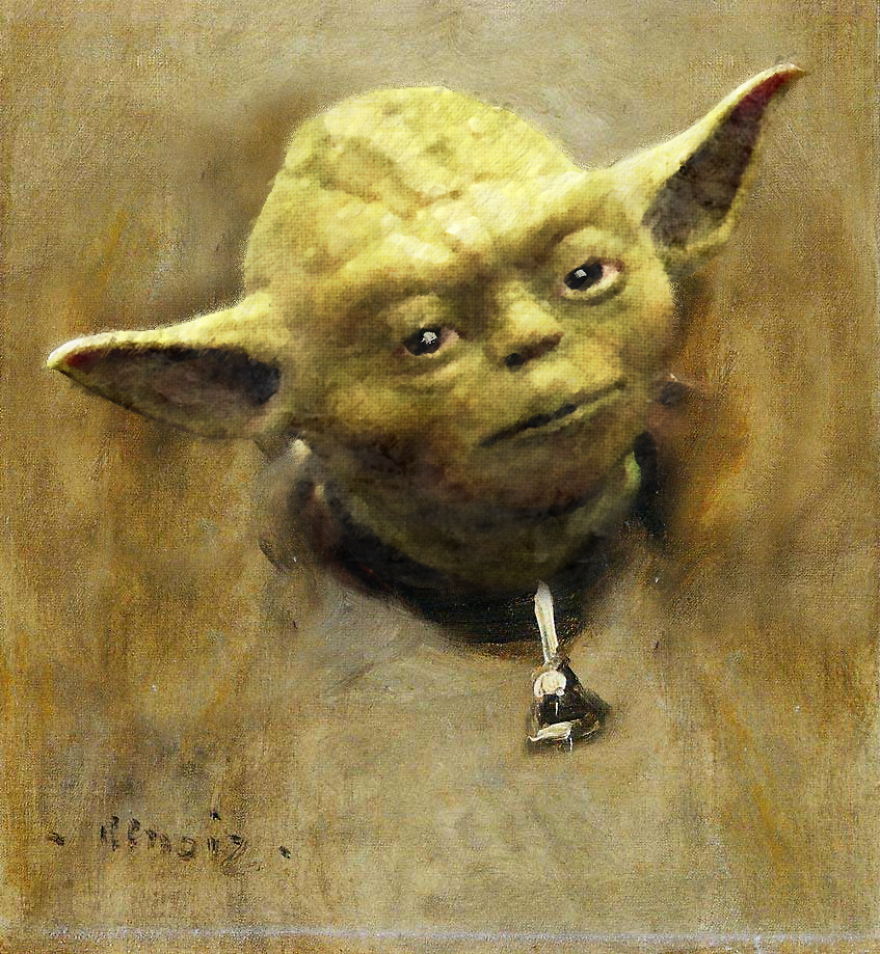 20 Famous Paintings Reimagined With Star Wars Elements 20 Famous Paintings Reimagined With Star Wars Elements