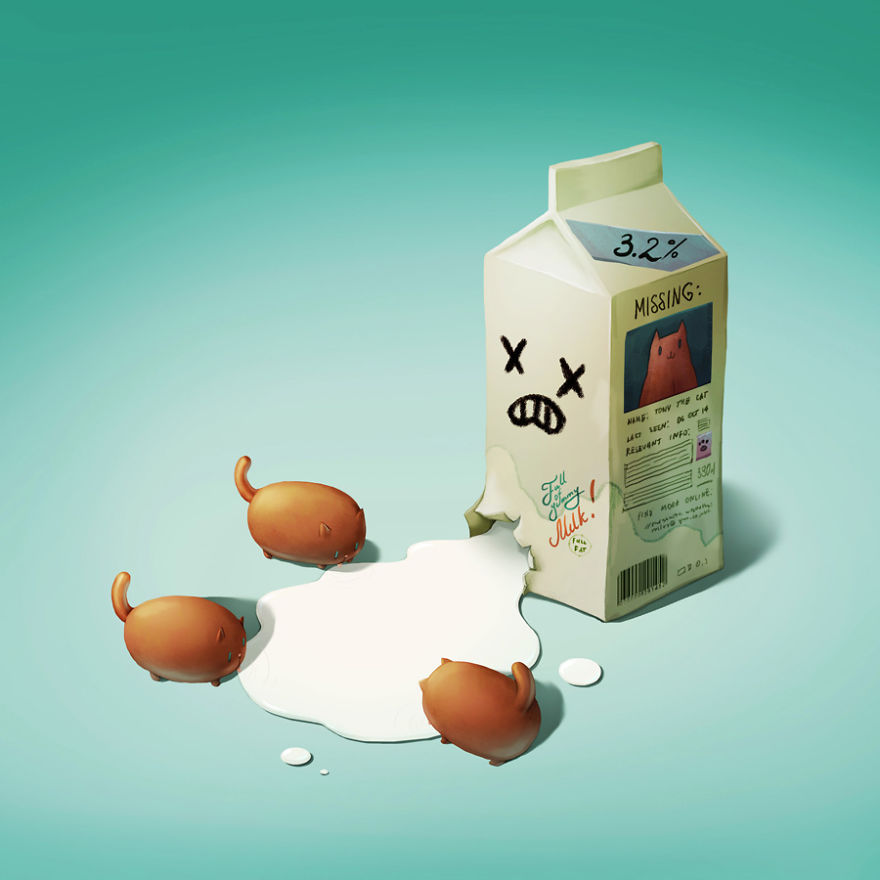 Art Snacks: Illustrations Of Delicious Foods Reimagined As Adorable Animals