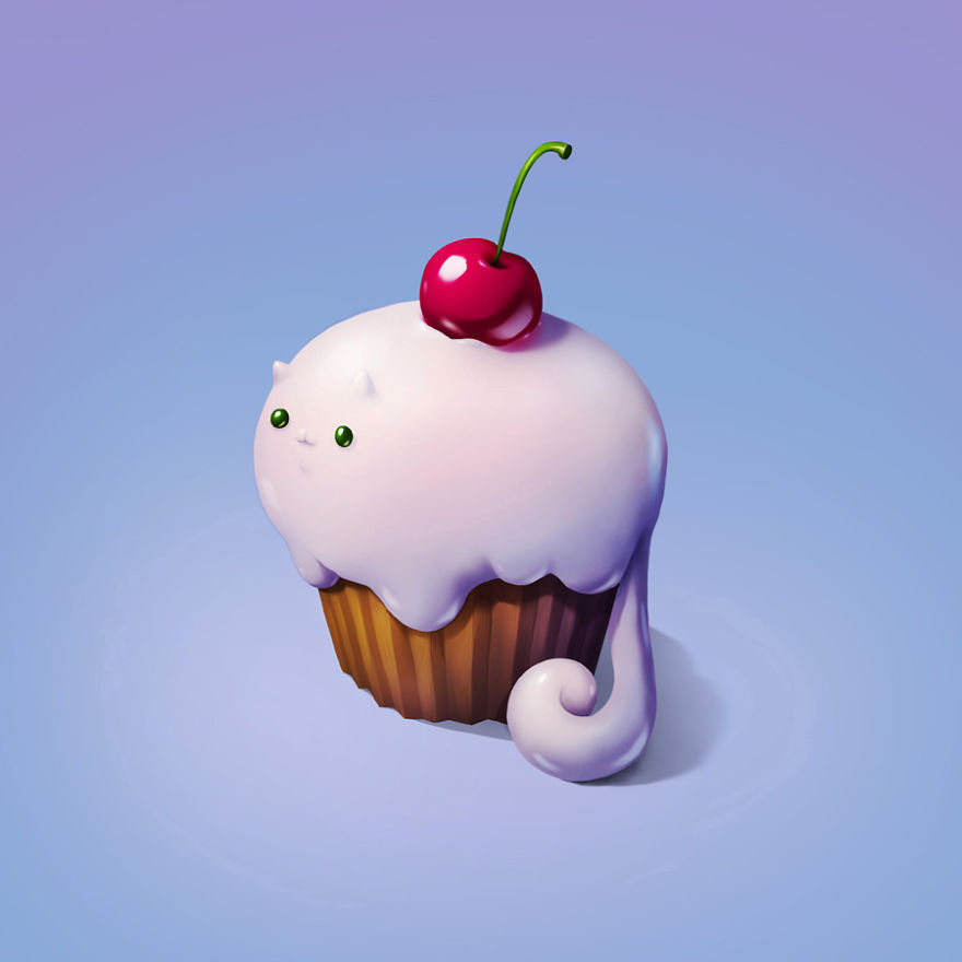 Art Snacks: Illustrations Of Delicious Foods Reimagined As Adorable Animals