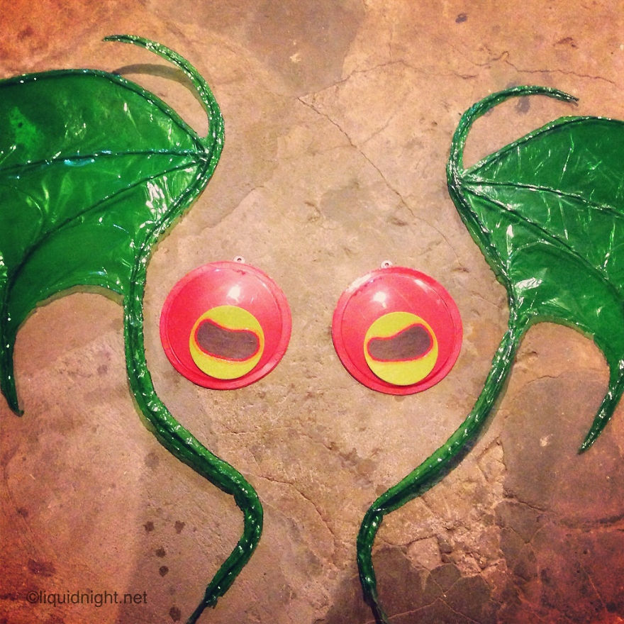 I Made A Tentacular-Covered Tree-Topper, Wings And Eyes For My Cthulhumas Tree I Made A Tentacular-Covered Tree-Topper, Wings And Eyes For My Cthulhumas Tree