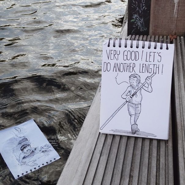 I Walk The Streets And Cartoon-Bomb My Surroundings To Make People Smile I Walk The Streets And Cartoon-Bomb My Surroundings To Make People Smile