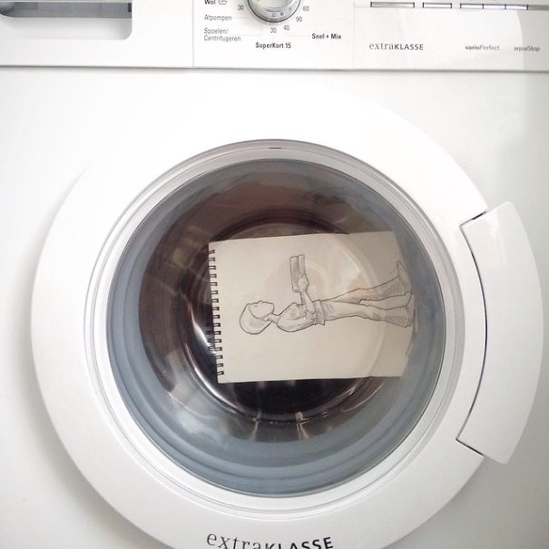 I Walk The Streets And Cartoon-Bomb My Surroundings To Make People Smile I Walk The Streets And Cartoon-Bomb My Surroundings To Make People Smile