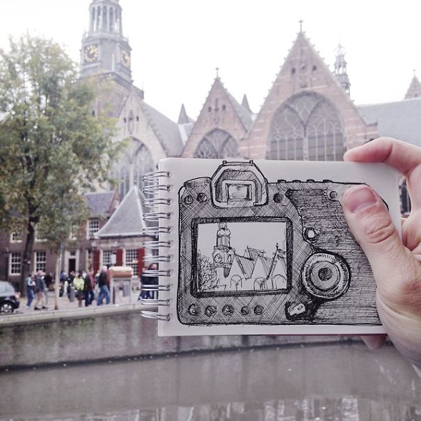 I Walk The Streets And Cartoon-Bomb My Surroundings To Make People Smile I Walk The Streets And Cartoon-Bomb My Surroundings To Make People Smile