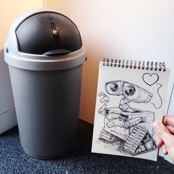 I Walk The Streets And Cartoon-Bomb My Surroundings To Make People Smile I Walk The Streets And Cartoon-Bomb My Surroundings To Make People Smile