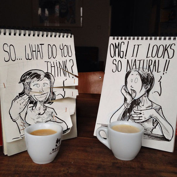 I Walk The Streets And Cartoon-Bomb My Surroundings To Make People Smile I Walk The Streets And Cartoon-Bomb My Surroundings To Make People Smile