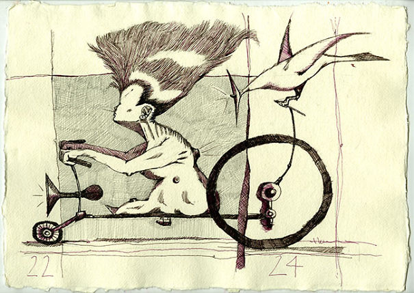 I Depict The Evolution Of Humans In Abstract Illustrations I Depict The Evolution Of Humans In Abstract Illustrations