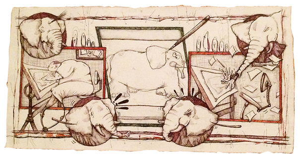 I Depict The Evolution Of Humans In Abstract Illustrations I Depict The Evolution Of Humans In Abstract Illustrations