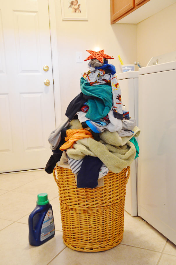 Queenie's Laundry Christmas Tree