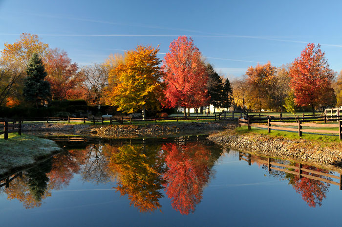 St. Bernadette Church Pond