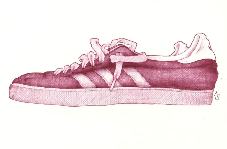 I Draw My Friends' Shoes With Ballpoint Pens I Draw My Friends' Shoes With Ballpoint Pens