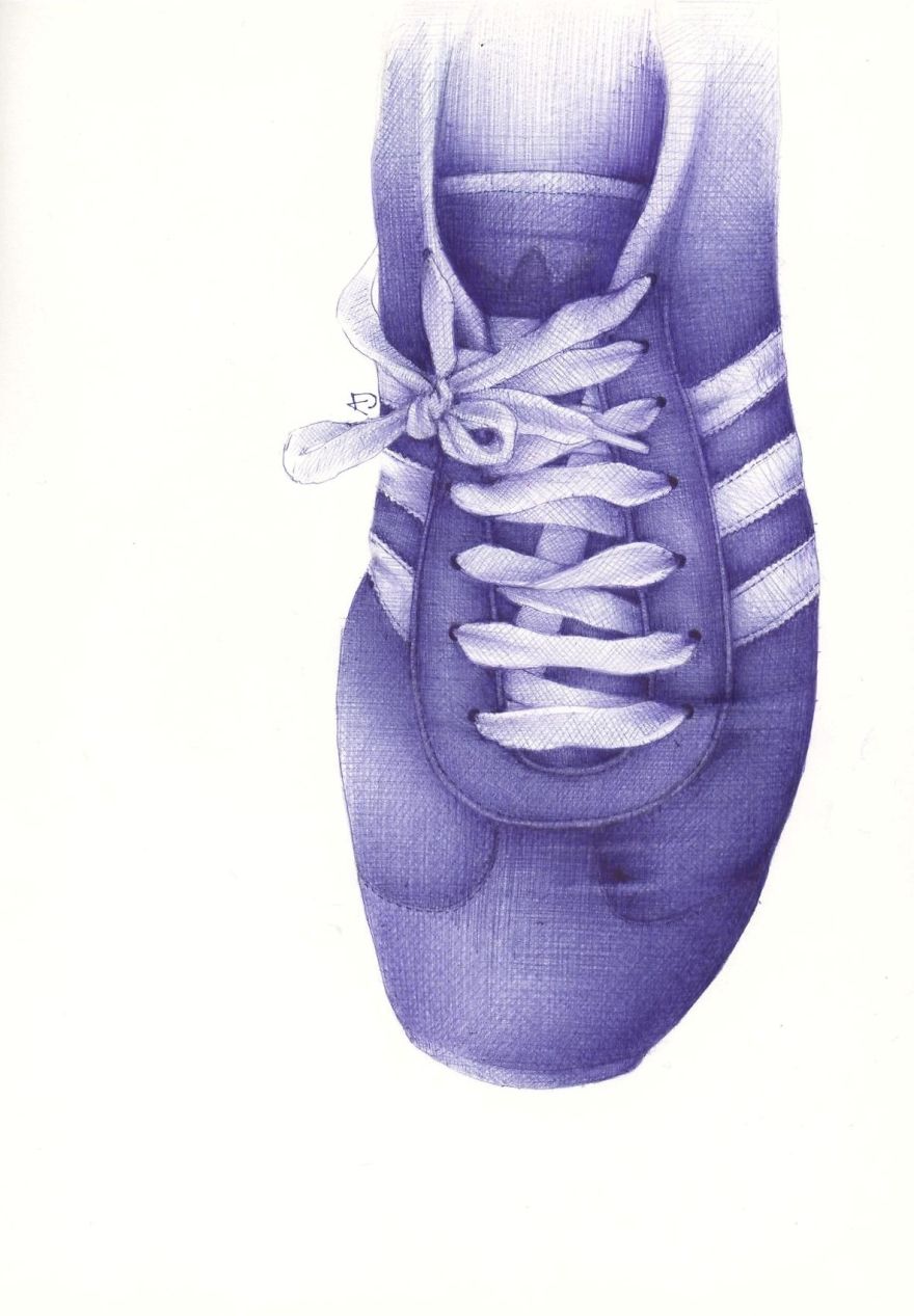 I Draw My Friends' Shoes With Ballpoint Pens I Draw My Friends' Shoes With Ballpoint Pens