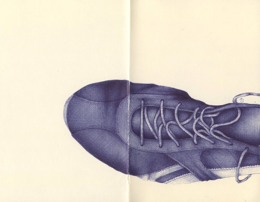 I Draw My Friends' Shoes With Ballpoint Pens I Draw My Friends' Shoes With Ballpoint Pens