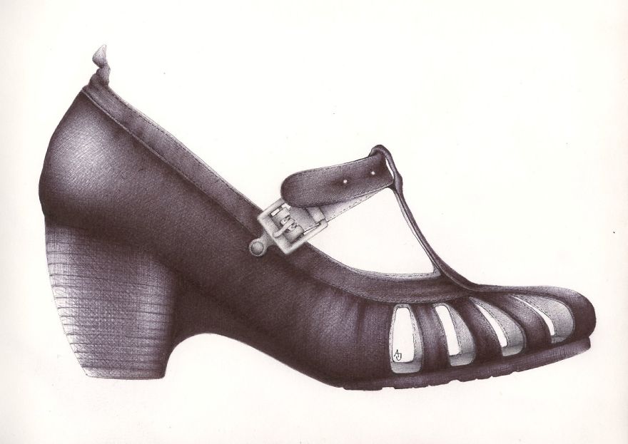 I Draw My Friends' Shoes With Ballpoint Pens I Draw My Friends' Shoes With Ballpoint Pens