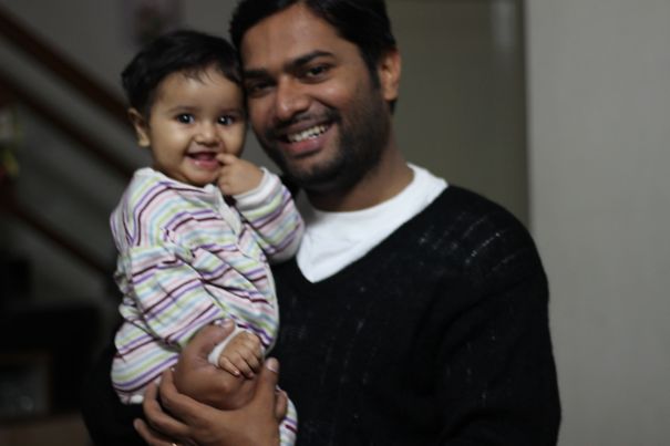 Cute Baby And Daddy...