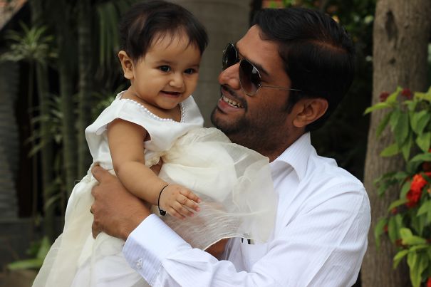 Cute Baby And Daddy...