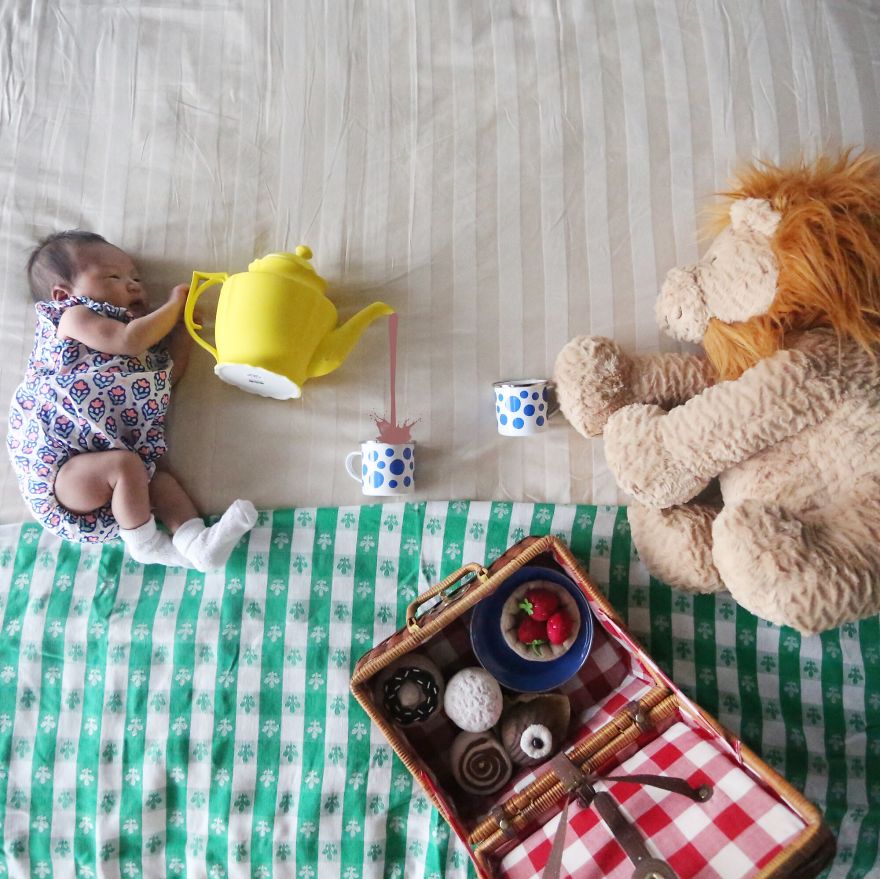 Photographic Adventures Of My Daughter While She Is Sleeping