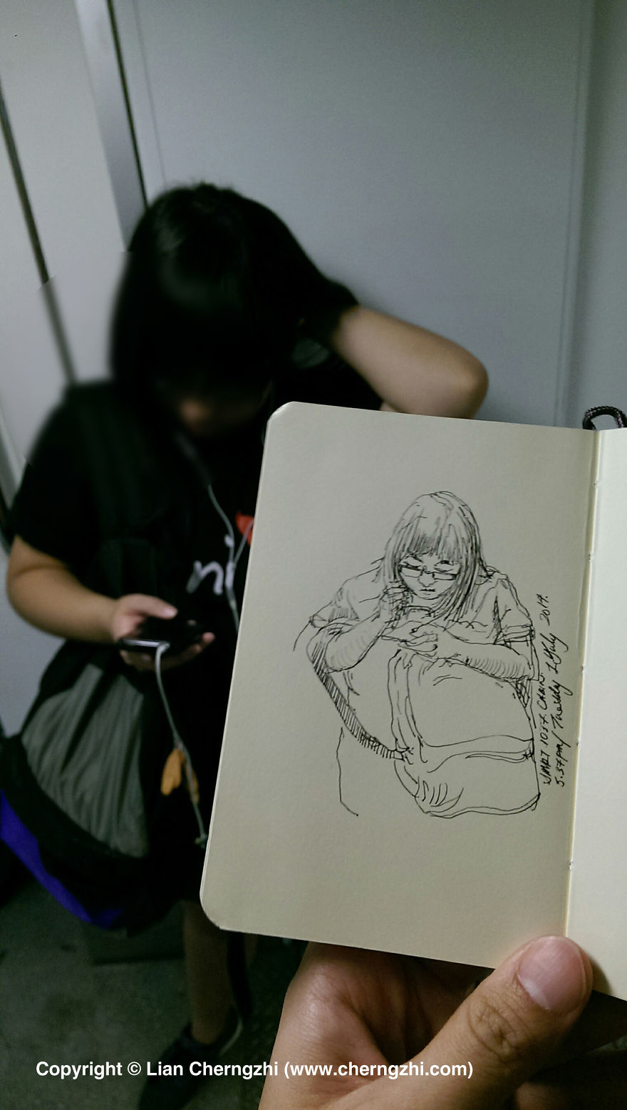 I Sketch On Every Single Bus, Train And Airplane I Board