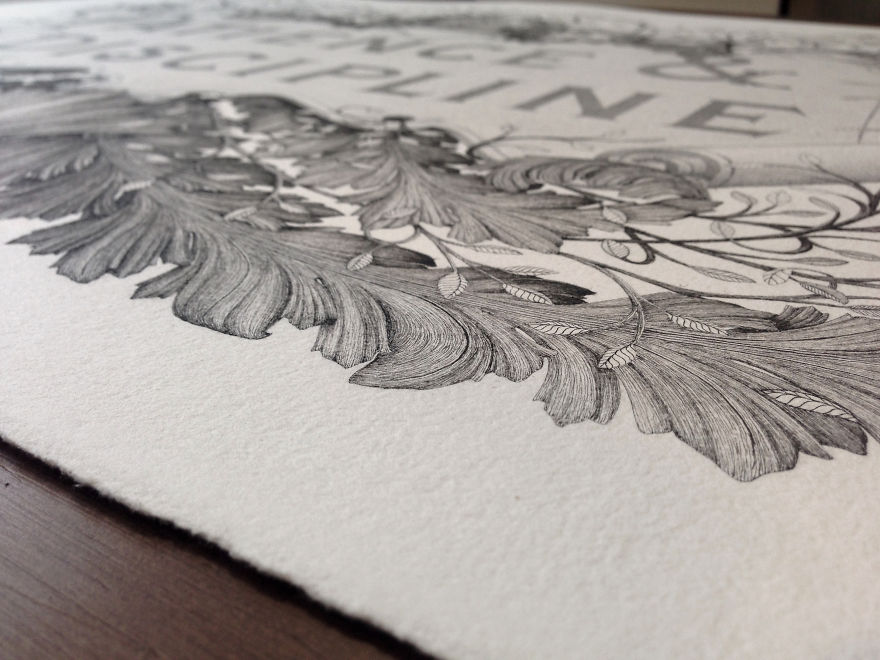 Patience & Discipline: This Piece Took Us 300 Hours To Complete Patience & Discipline: This Piece Took Us 300 Hours To Complete