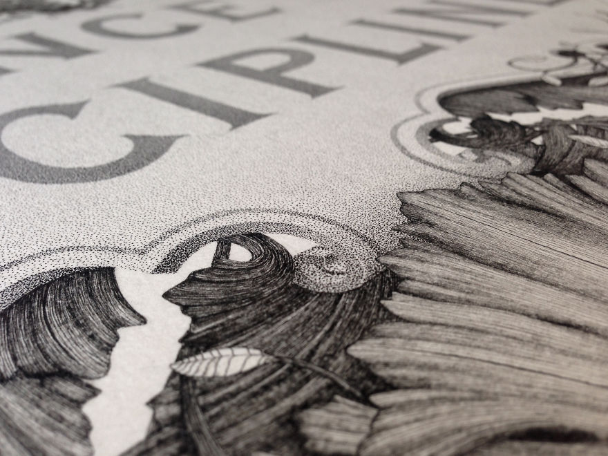 Patience & Discipline: This Piece Took Us 300 Hours To Complete Patience & Discipline: This Piece Took Us 300 Hours To Complete