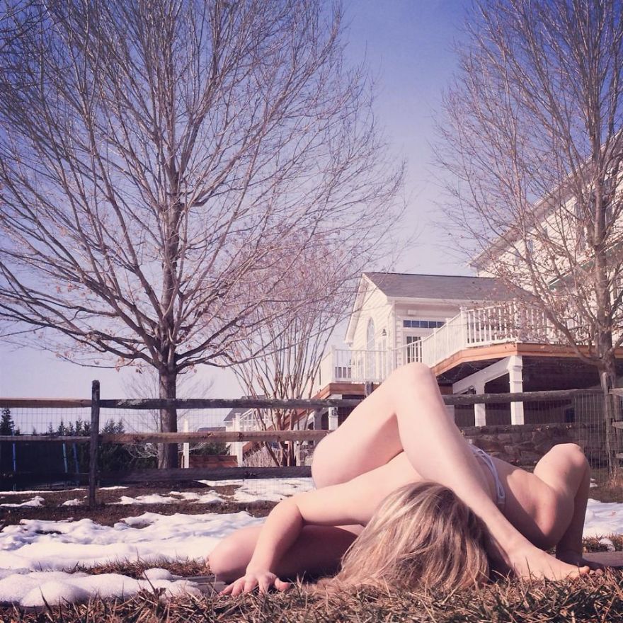 My Daily Yoga Practice In Unusual Places My Daily Yoga Practice In Unusual Places