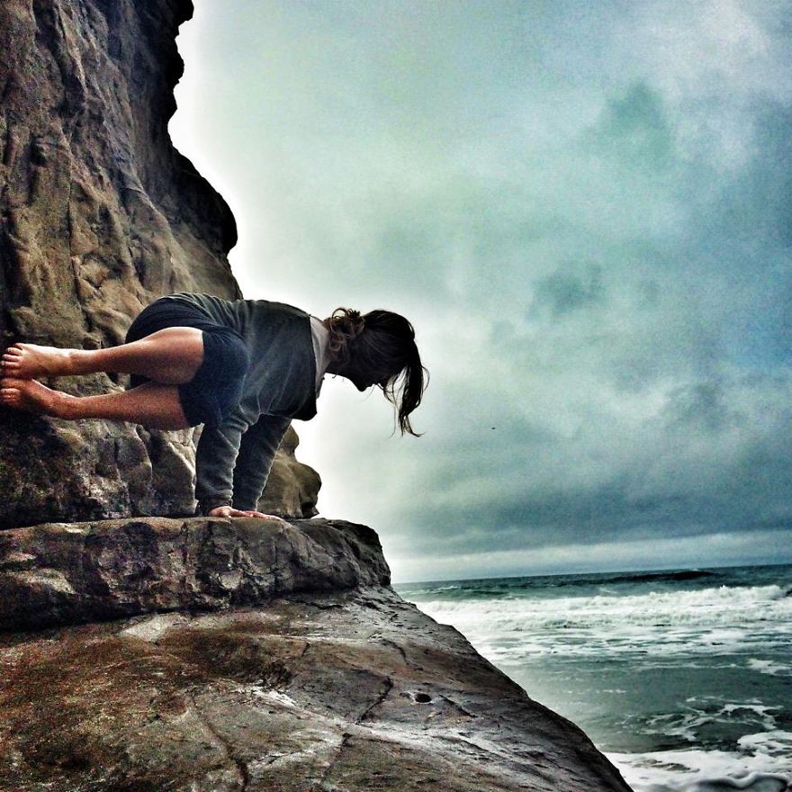 My Daily Yoga Practice In Unusual Places