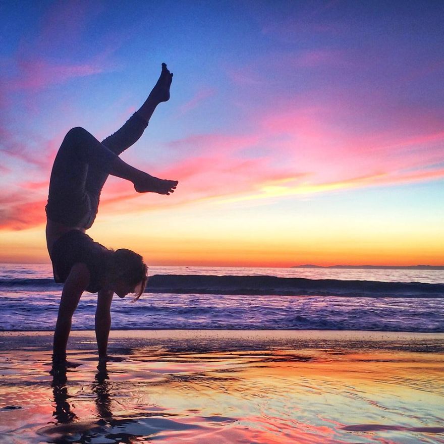 My Daily Yoga Practice In Unusual Places