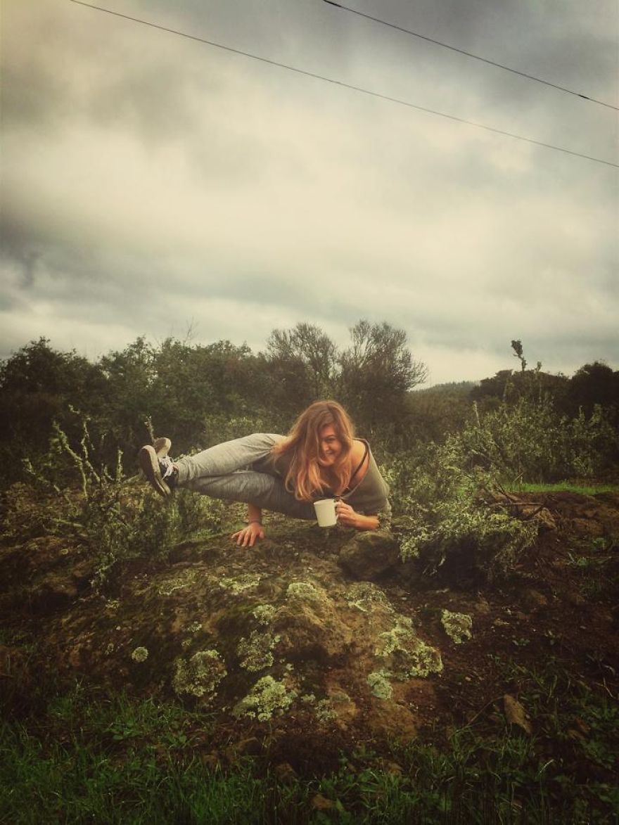 My Daily Yoga Practice In Unusual Places My Daily Yoga Practice In Unusual Places