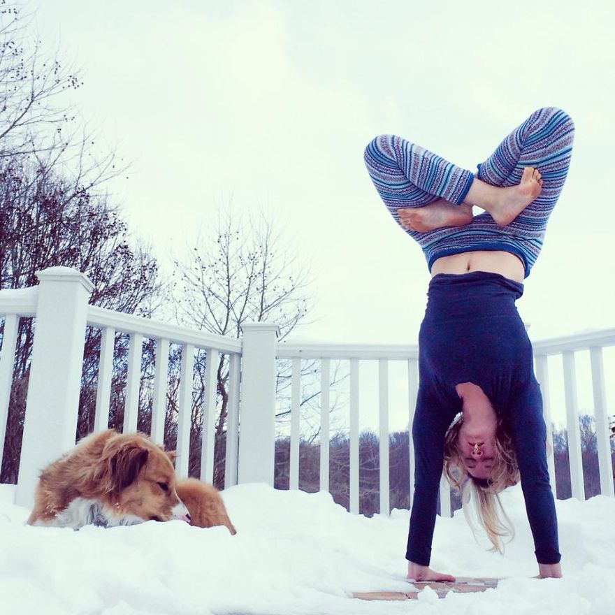 My Daily Yoga Practice In Unusual Places My Daily Yoga Practice In Unusual Places