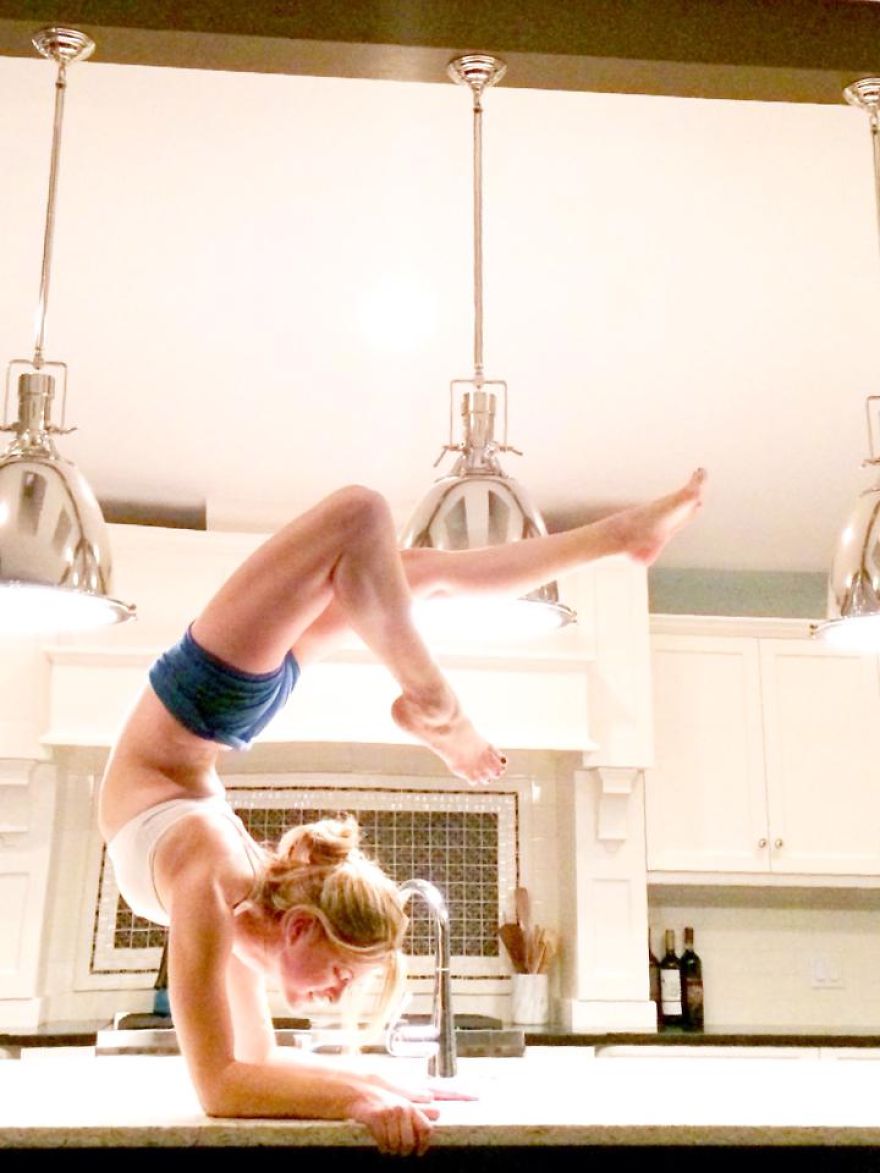 My Daily Yoga Practice In Unusual Places My Daily Yoga Practice In Unusual Places