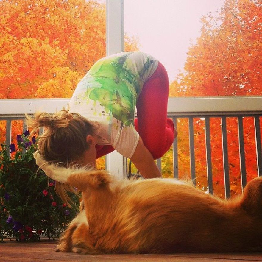 My Daily Yoga Practice In Unusual Places My Daily Yoga Practice In Unusual Places