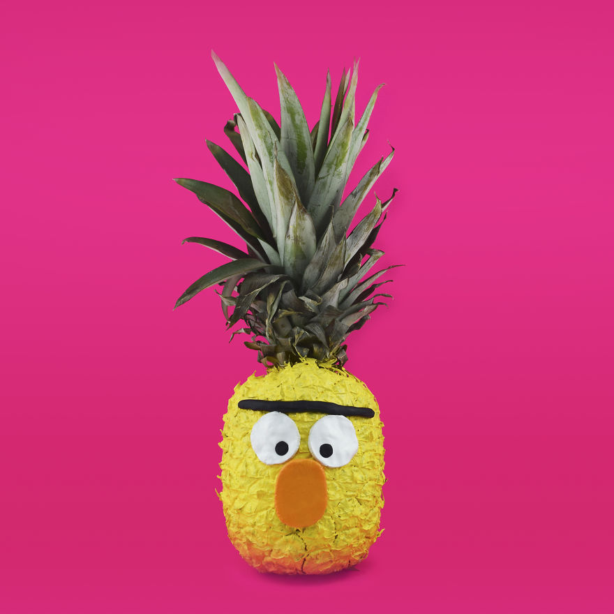 Playing With Fruit: I Use Various Fruits To Create Animal Characters Playing With Fruit: I Use Various Fruits To Create Animal Characters