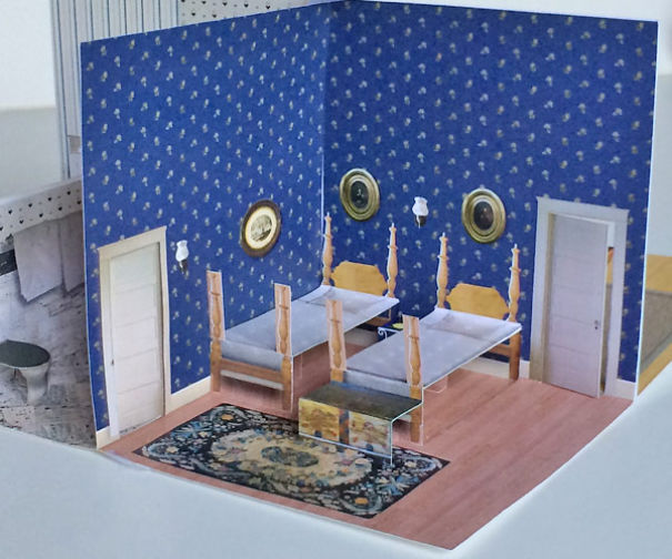 A Real House Turned Into A Pop-up Paper Doll House