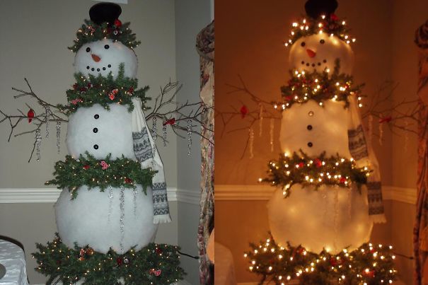 Snowman Tree