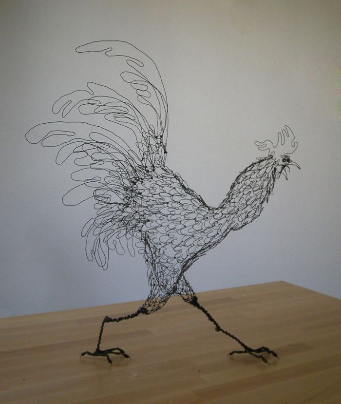 I Make 3d Wire Sculpture
