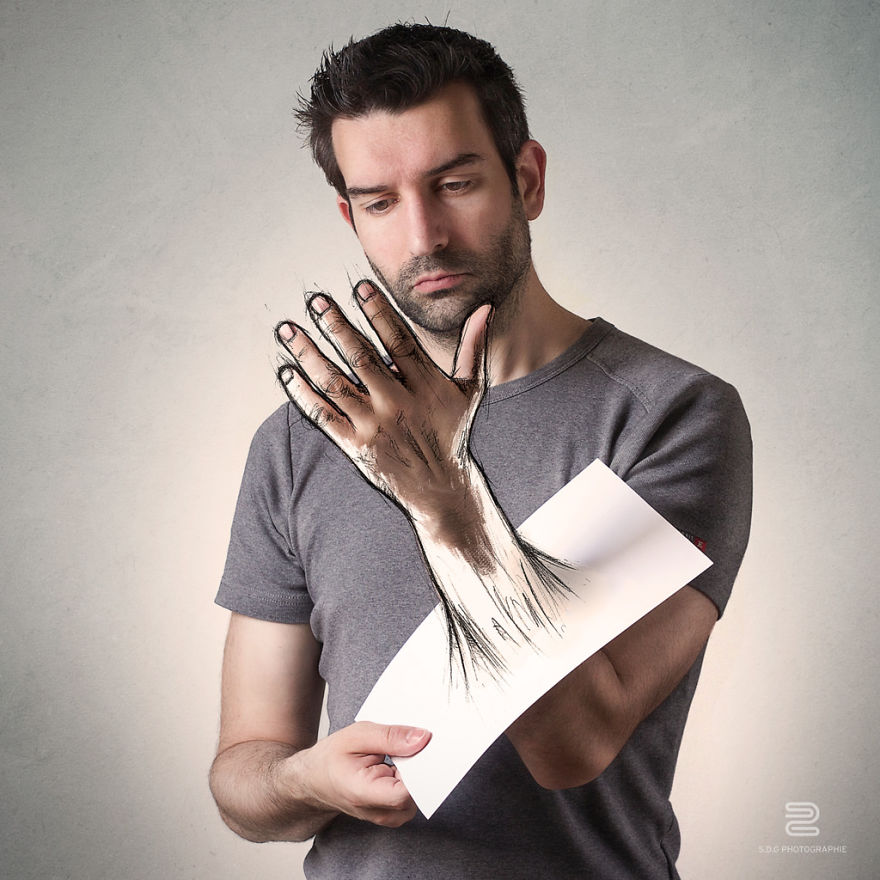 I Sketch On My Photos To Illustrate My Life I Sketch On My Photos To Illustrate My Life