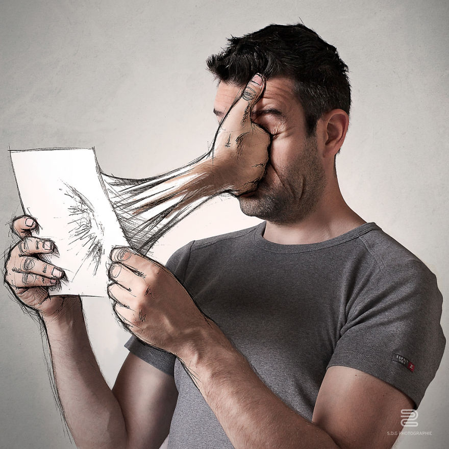 I Sketch On My Photos To Illustrate My Life I Sketch On My Photos To Illustrate My Life