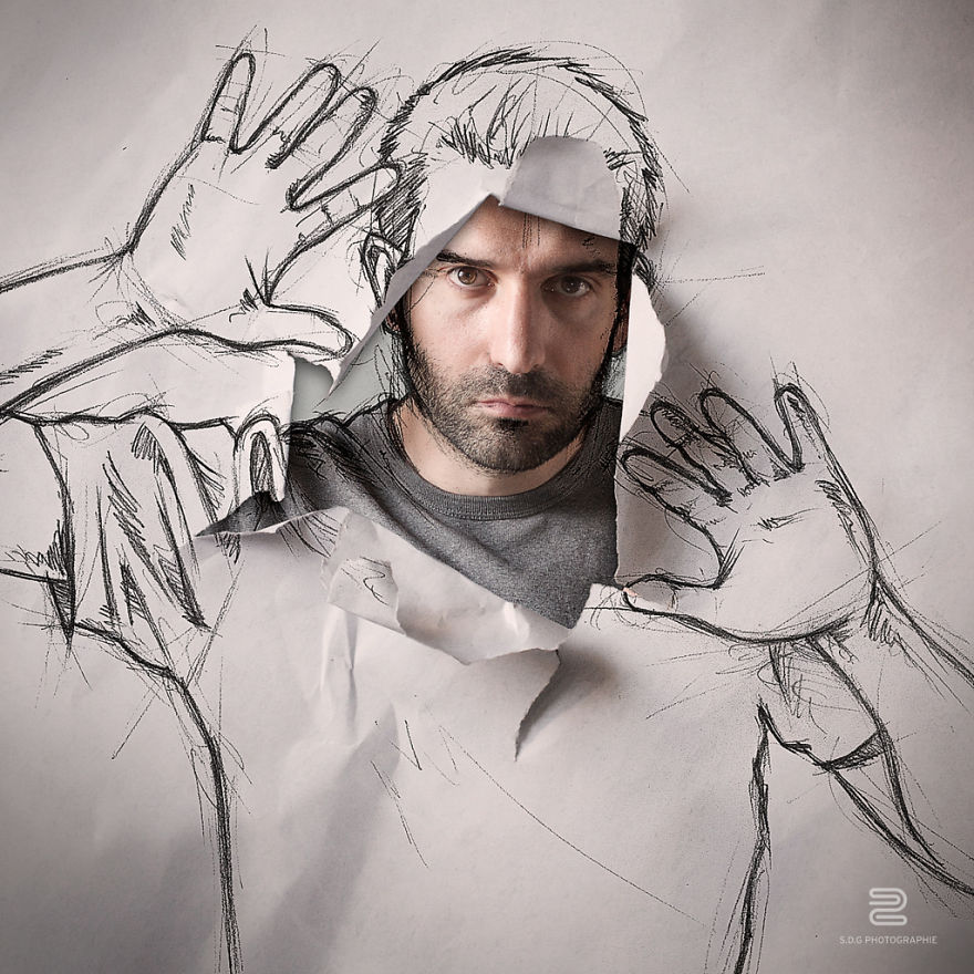 I Sketch On My Photos To Illustrate My Life I Sketch On My Photos To Illustrate My Life