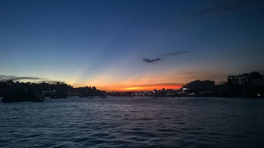 Wonderful Burigonga River At Dhaka From My Lumia 630