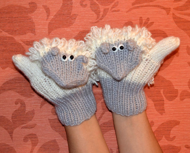 Sheep Mittens