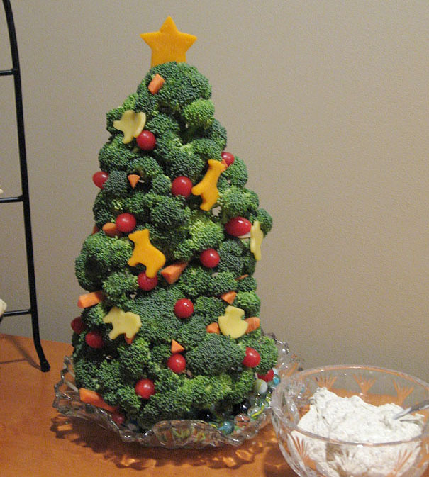 Broccoli Christmas Tree